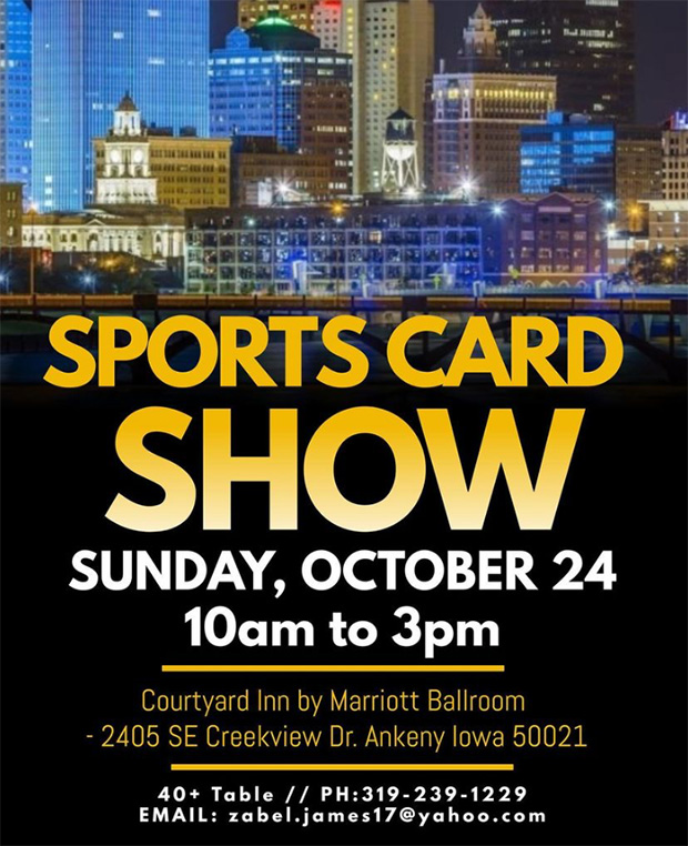 Capital City Card Convention | October 24, 2021 | Event Flyer