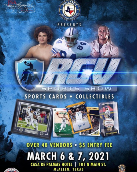 RGV Sports Show | March 6-7, 2021 | Event Flyer