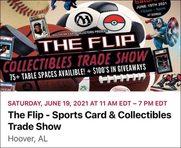 The Flip Trade Show | June 19, 2021 | Event Flyer