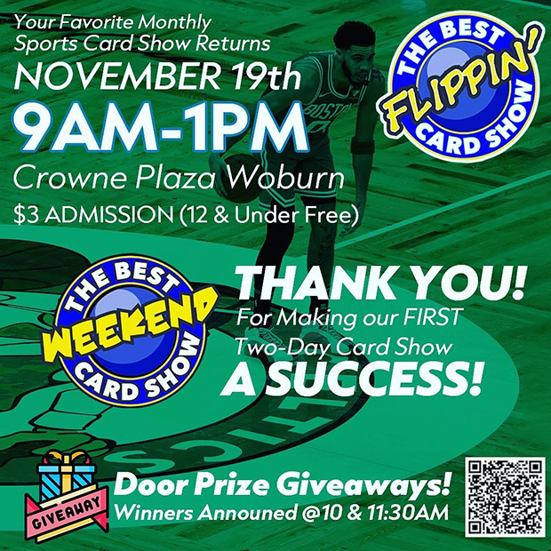 The Best Flippin' Card Show | November 19, 2022 | Event Flyer