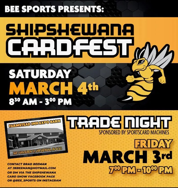 Shipshewana Cardfest | March 3-4, 2023 | Event Flyer