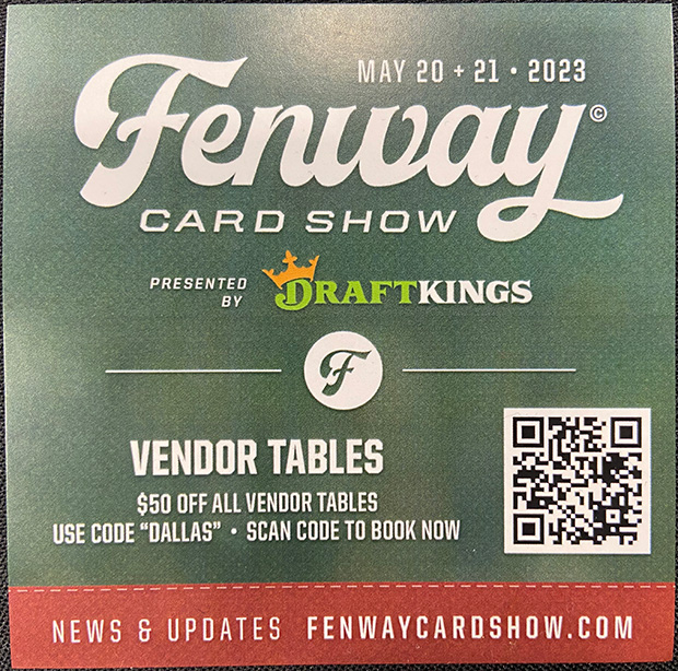 Fenway Card Show The Radicards® Calendar