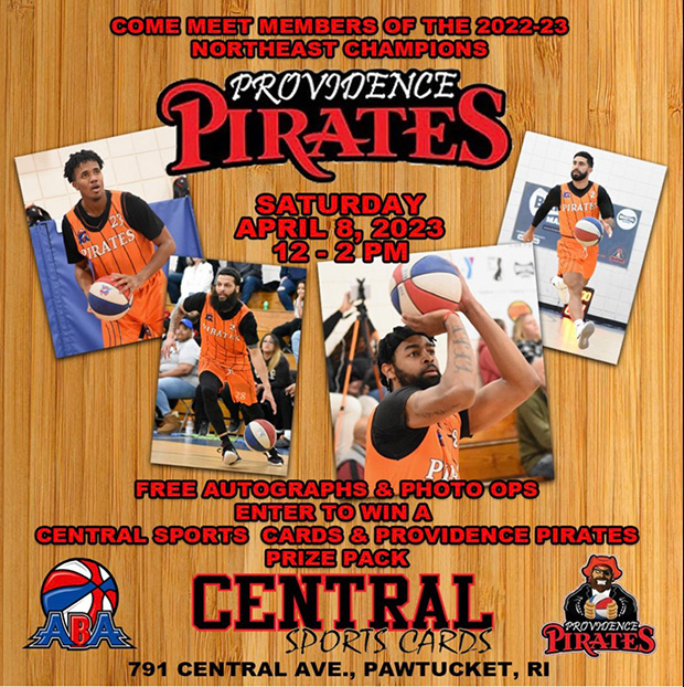 Providence Pirates Signing | April 8, 2023 | Event Flyer
