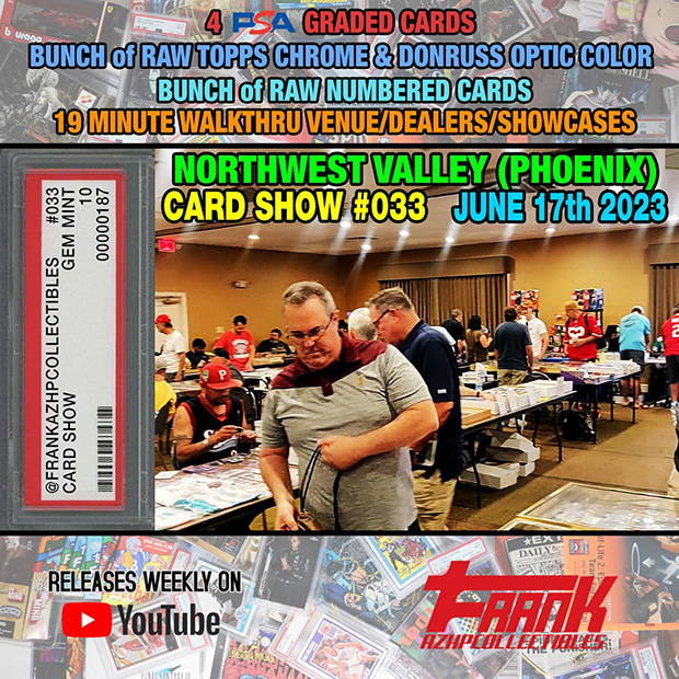 Frank AZHP Collectibles Card Show | June 17, 2023 | Event Flyer