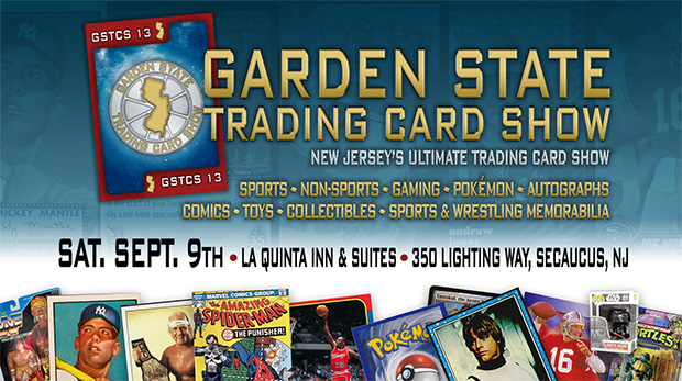 Garden State Trading Card Show | September 9, 2023 | Event Flyer