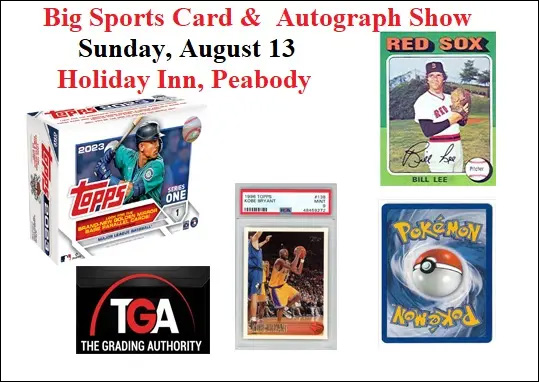 Big Sports Card & Autograph Show | August 13, 2023 | Event Flyer