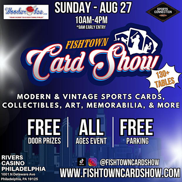 Fishtown Card Show | August 27, 2023 | Event Flyer