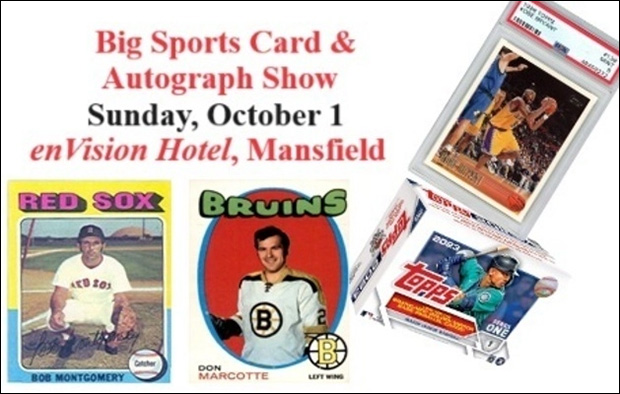 Big Sports Card & Autograph Show | October 1, 2023 | Event Flyer