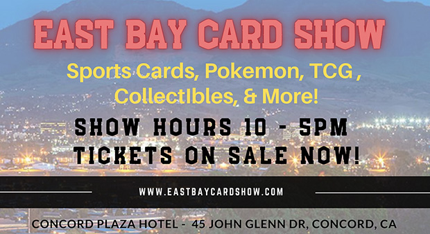 East Bay Card Show | October 21-22, 2023 | Event Flyer