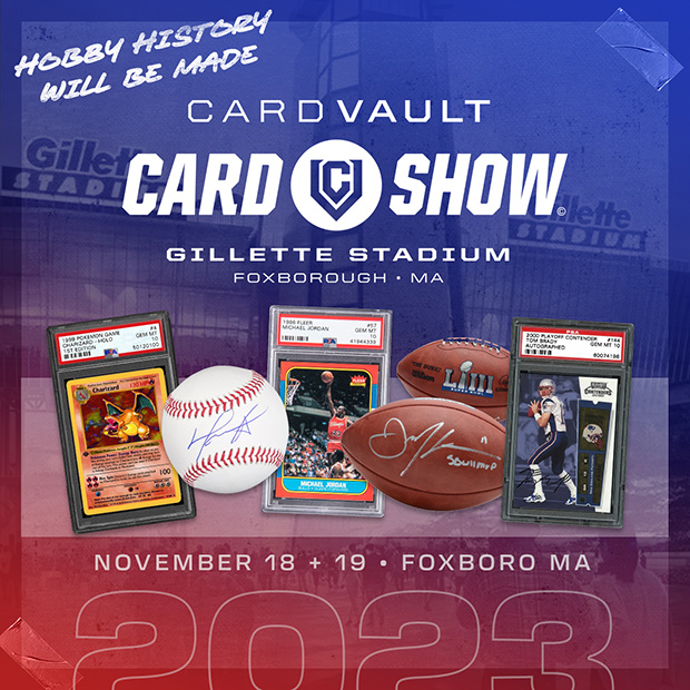 CardVault Card Show | November 18-19, 2023 | Event Flyer