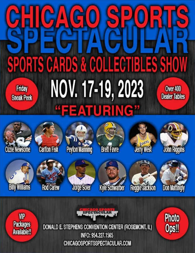 Chicago Sports Spectacular | November 17-19, 2023 | Event Flyer