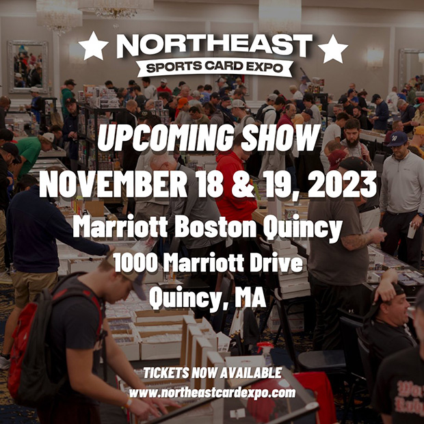 Northeast Sports Card Expo | November 18-19, 2023 | Event Flyer