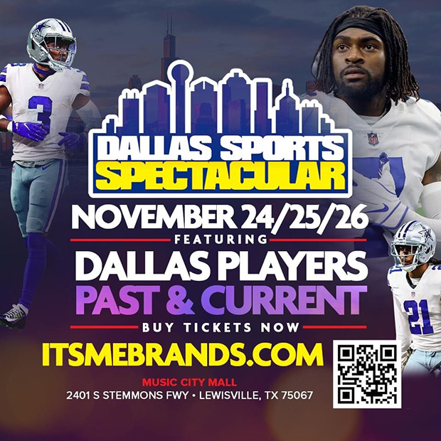 Dallas Sports Spectacular | November 24-26, 2023 | Event Flyer