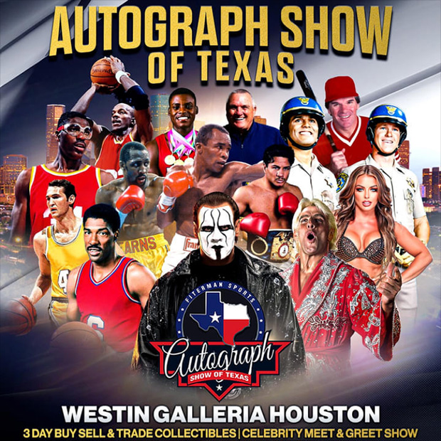 Autograph Show of Texas | January 5, 2024 | Event Flyer