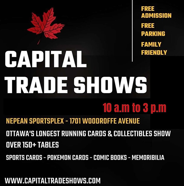 Capital Card Show | January 14, 2024 | Event Flyer