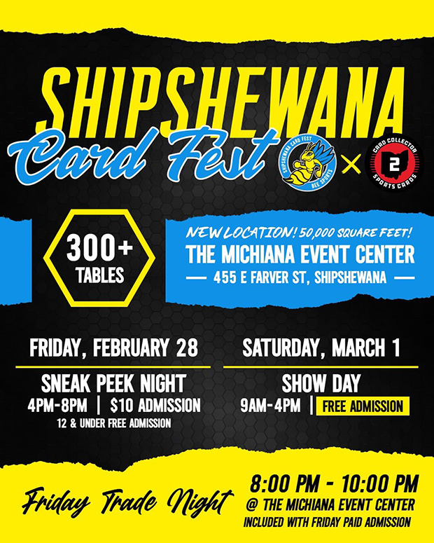 Shipshewana Card Fest | February 28-March 1, 2025 | Event Flyer