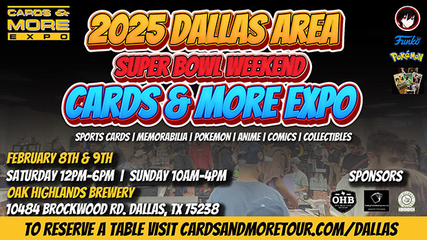 Cards & More Expo | February 8-9, 2025 | Event Flyer