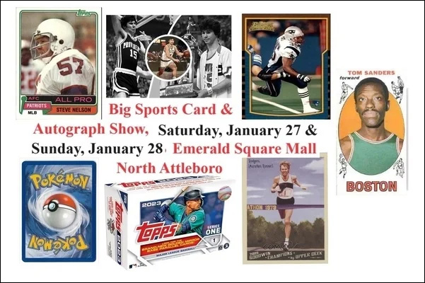 Big Sports Card & Autograph Show | January 27-28, 2024 | Event Flyer